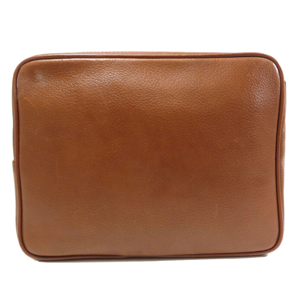Burberry bag leather clutch Black